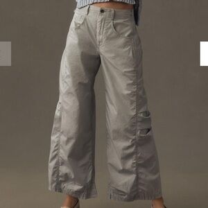 Anthropologie Pilcro Parachute Curve Barrel Pants